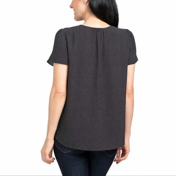 Hilary Radley ladies v-neck blouse - Picture 6 of 7